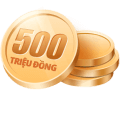 TỔNG GIẢI THƯỞNG: 
 500,000,000 VND